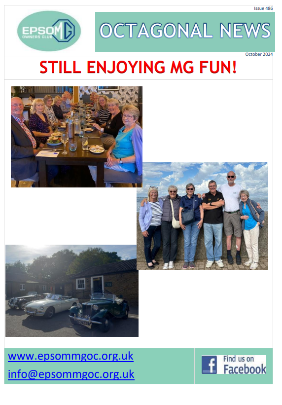 Epsom MGOC Newsletter